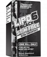 Lipo 6 STIM-FREE,   60 caps. 1
