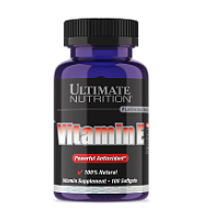 100% Natural Vitamin E  400IU,   100 sofgels.