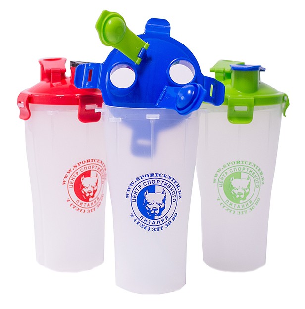 Шейкер Hydro Cup,  350 + 350 ml.